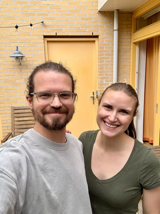 Ryan and Kaley, who moved to the Netherlands on a DAFT visa